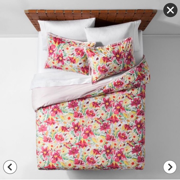 Opalhouse Bedding Target Reversible Duvet Cover And Shams Poshmark